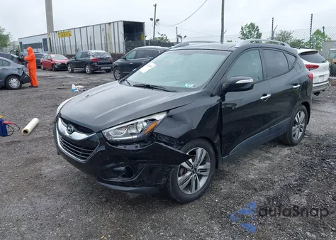 2014 Hyundai Tucson Limited из США, поврежденный, VIN KM8JUCAG2EU846700